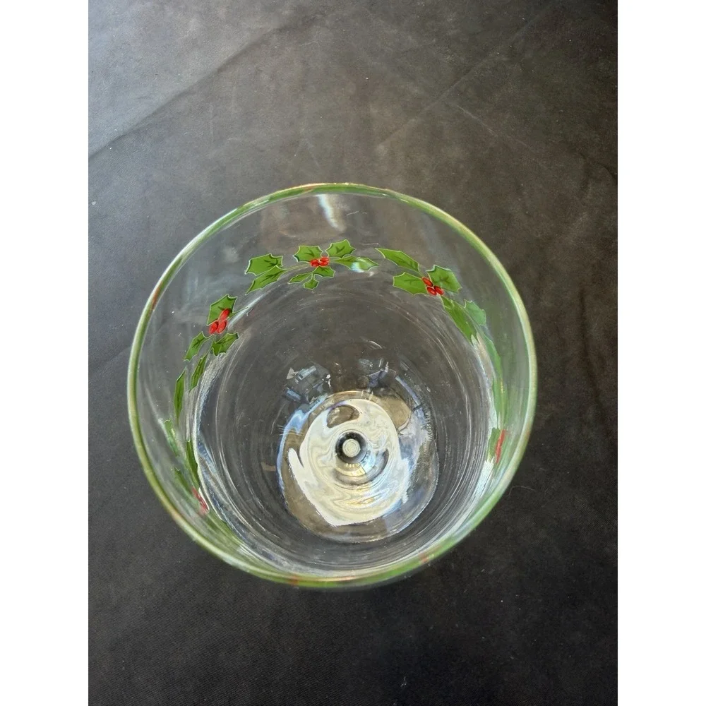 Libbey vintage wine